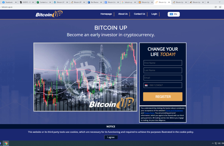 register at BitcoinUP
