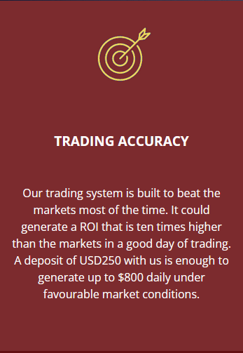 Trading accuracy