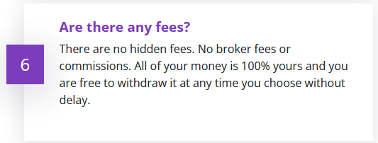 are there any fees