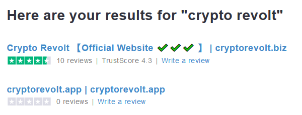 trustpilot crypto revolt