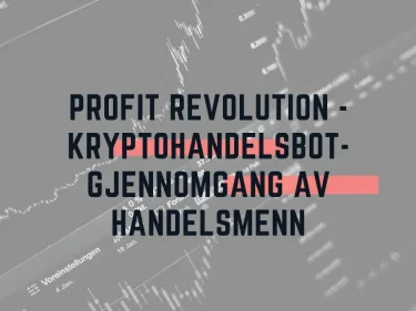 Profit Revolution - Kryptohandelsbot-gjennomgang av handelsmenn