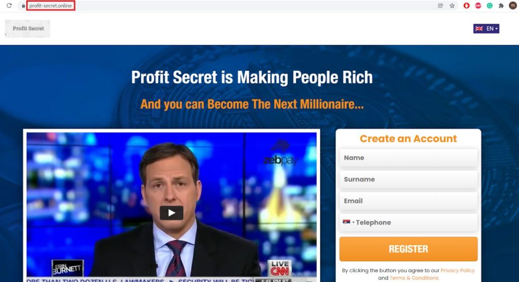 andre Profit Secret Website