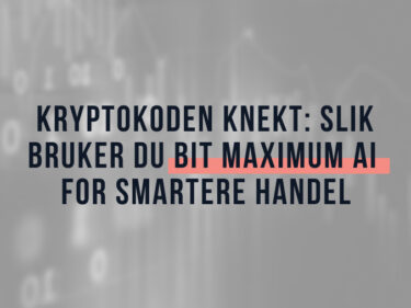 Kryptokoden knekt: Slik bruker du Bit Maximum AI for smartere handel