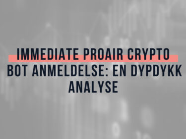 Immediate ProAir Crypto Bot Anmeldelse: En Dypdykk Analyse